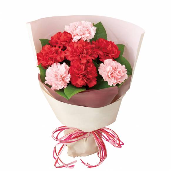 カーネーションの花束（レッド）